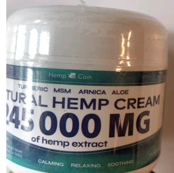 Natural Hemp Cream 245000 mg - 2 oz - NEW - Picture 7 of 9